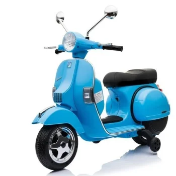 Vespa Scooter Električni Motocikl Plavi Motor Na Akumulator 2