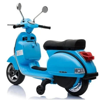 Vespa Scooter Električni Motocikl Plavi Motor Na Akumulator 3