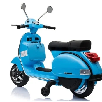 Vespa Scooter Električni Motocikl Plavi Motor Na Akumulator 4