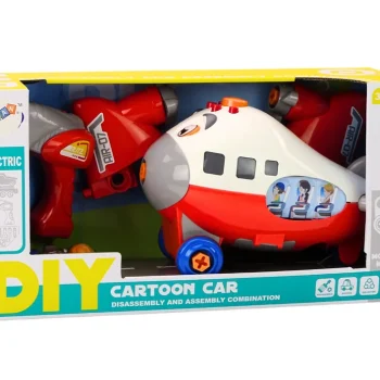 Vijčani Avion Diy Crveni 4