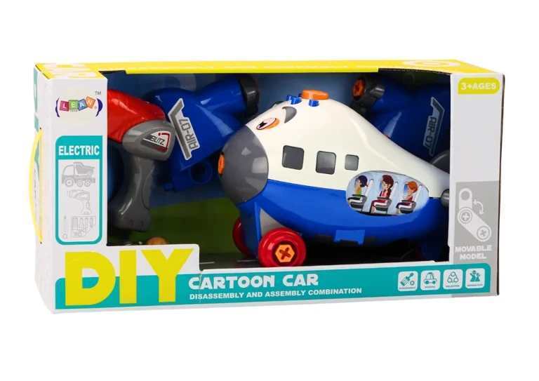 Vijčani Avion Diy Plavi 4