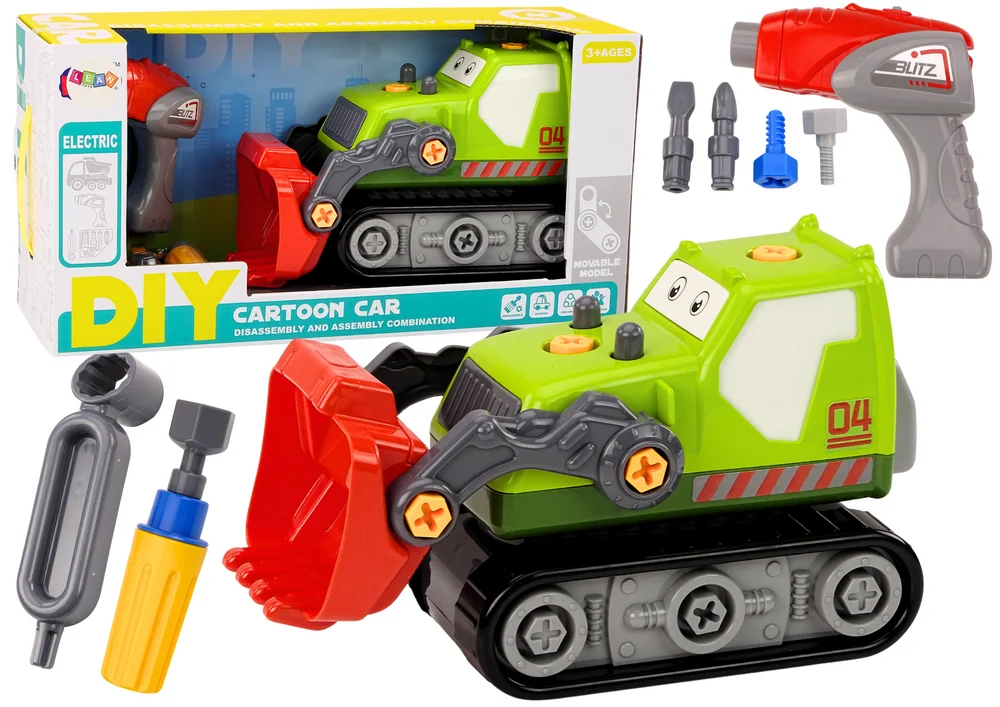Vijčani Gusjenični Bager Diy Zeleni 1