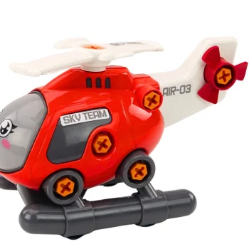 Vijčani Helikopter Diy Crveni 2