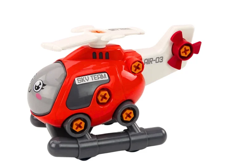 Vijčani Helikopter Diy Crveni 2