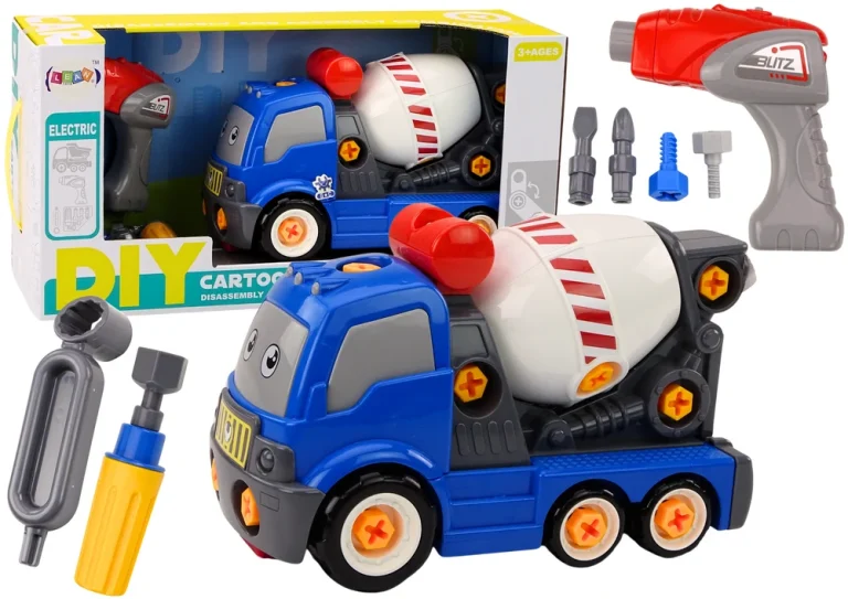 Vijčani Kamion Miješalica Diy Plavi 1