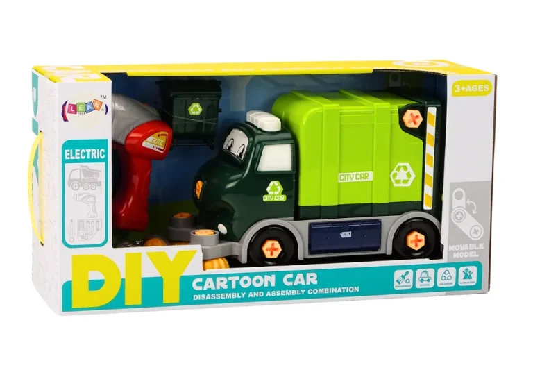 Vijčani Kamion Za Smeće Diy Zeleni 5