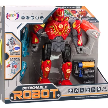 Vijčani Robot S Bušilicom Crveni 5