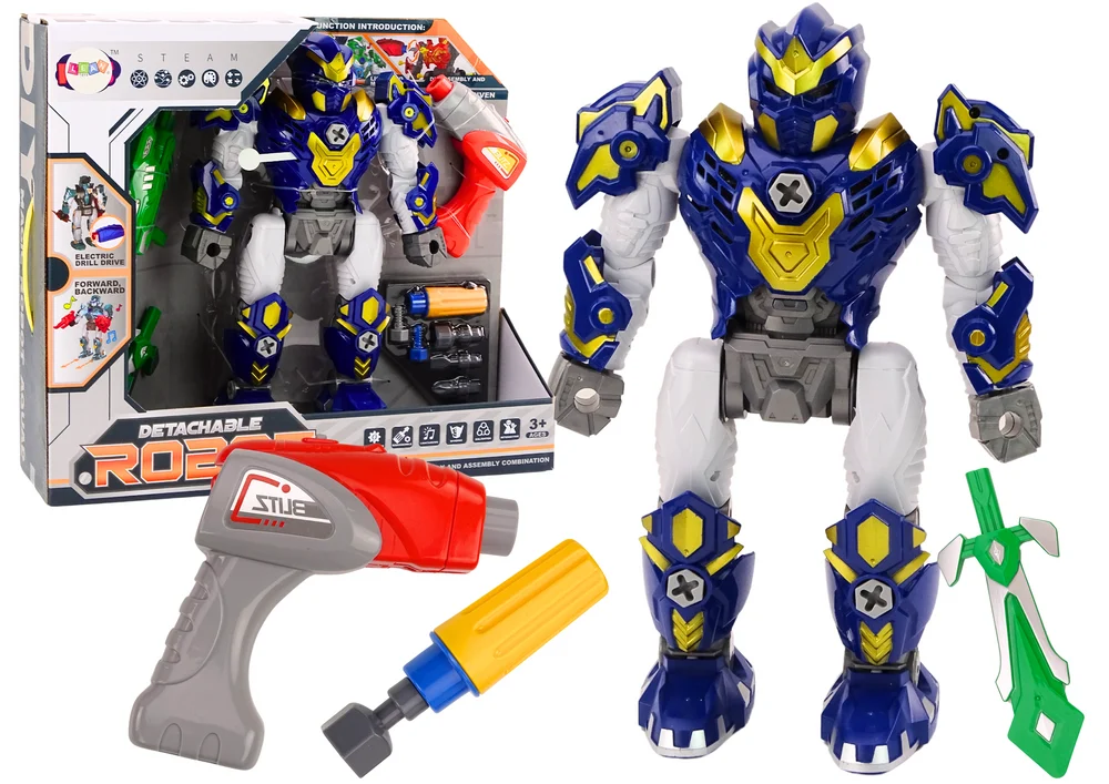 Vijčani Robot S Bušilicom Tamnoplavi 1