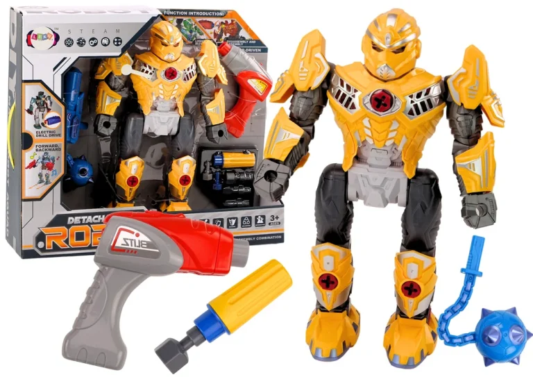 Vijčani Robot S Bušilicom žuti 1