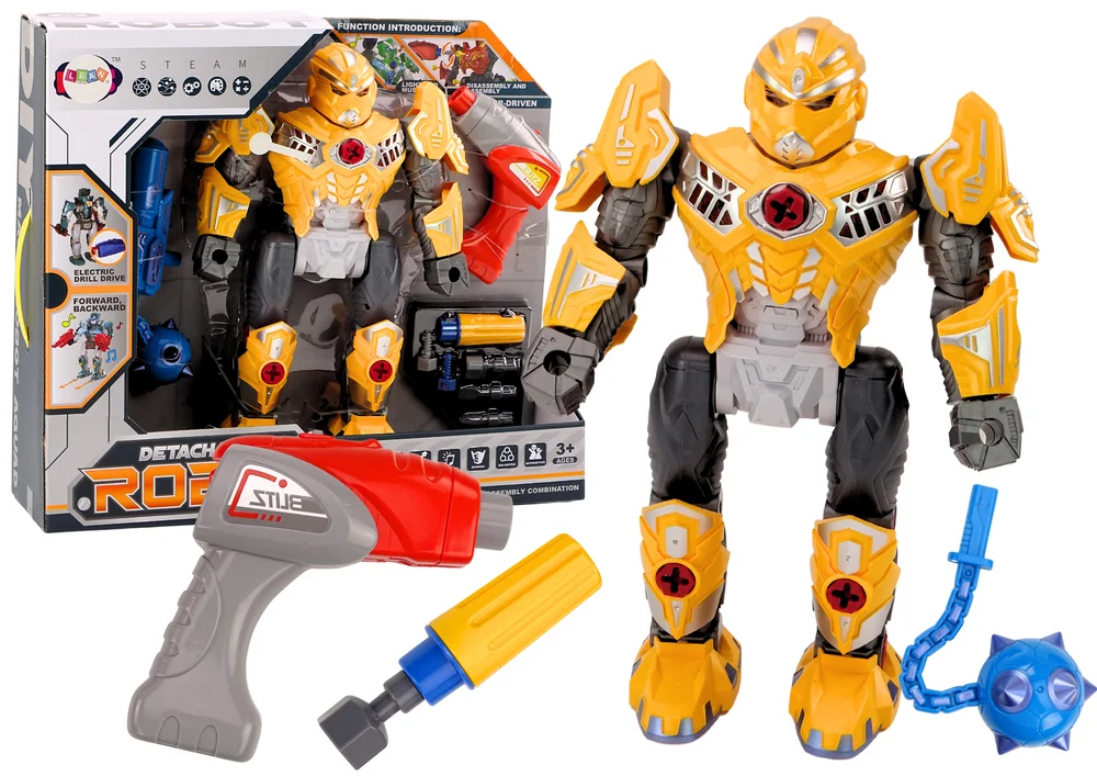 Vijčani Robot S Bušilicom žuti 1