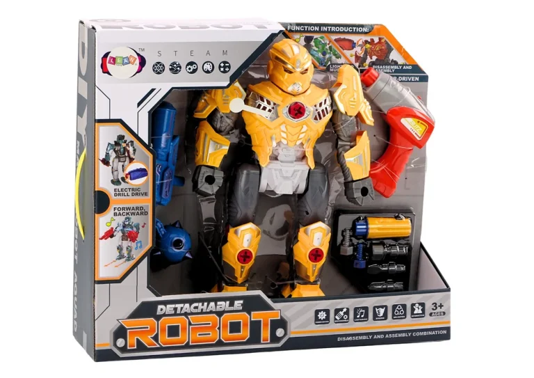 Vijčani Robot S Bušilicom žuti 4