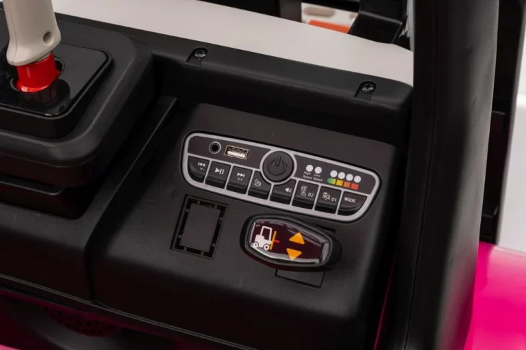 Viličar Na Akumulator Xmx638, Ružičasti, 12v 9