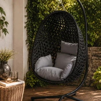 Viseća Fotelja Cocoon Archipelago Black 1
