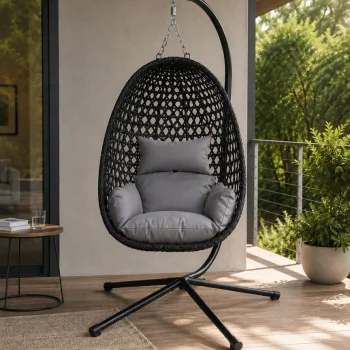Viseća Fotelja Cocoon Archipelago Black 3