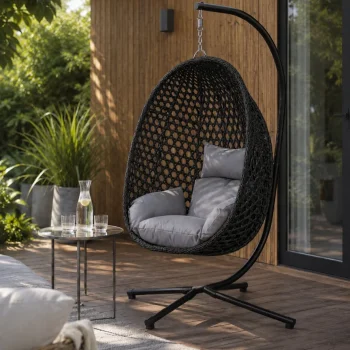 Viseća Fotelja Cocoon Archipelago Black 5