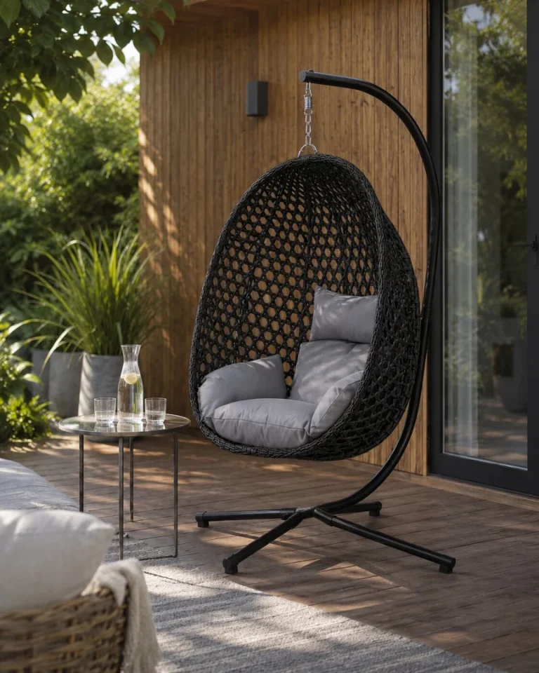 Viseća Fotelja Cocoon Archipelago Black 5