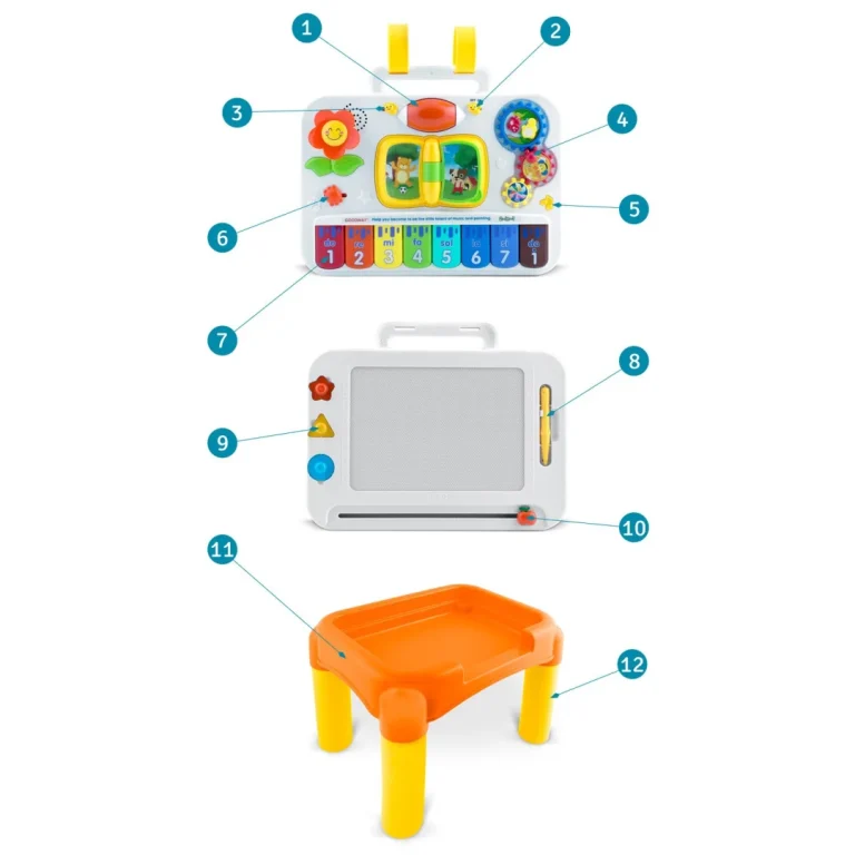 Višenamjenska Edukativna Igračka Ricokids Rk 746 7