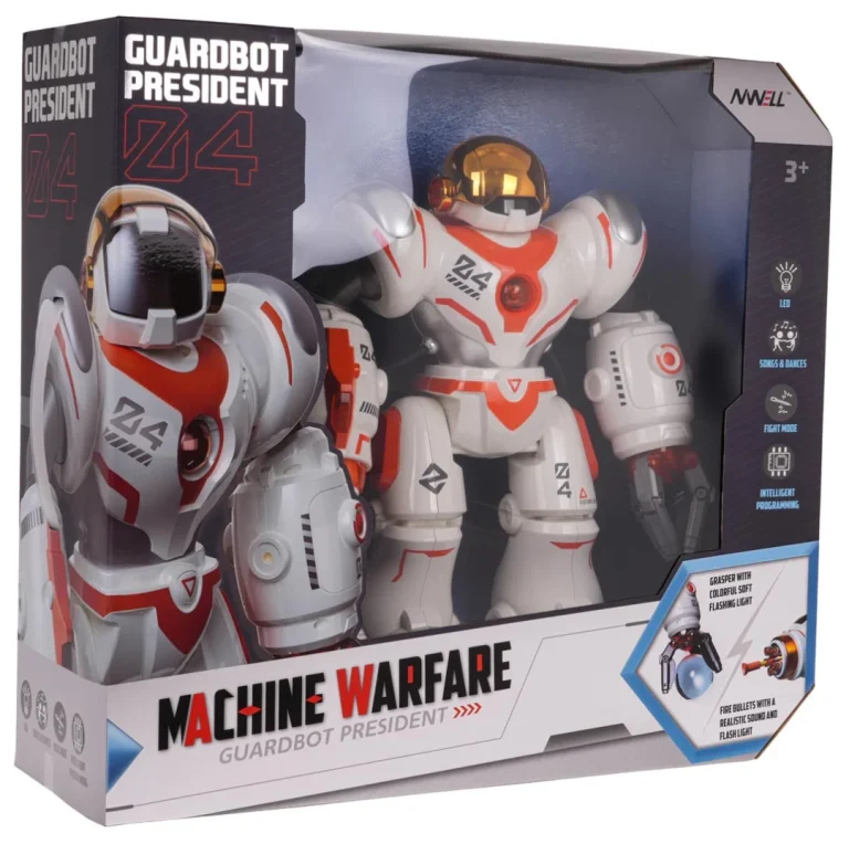 Višenamjenski Narančasto Bijeli R/c Robot 7