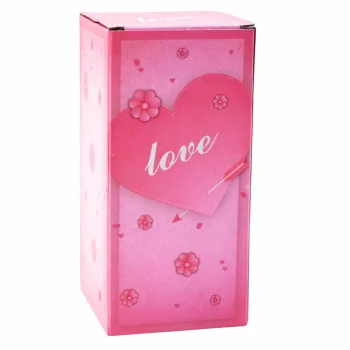 Vječna Ruža U Kupoli S Led Rasvjetom Crvena Sa Srcem 18,5 × 8 Cm 9