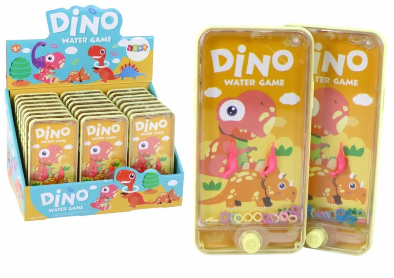Vodena Arkadna Igraća Konzola Telefon Dinosaur Žuta 1