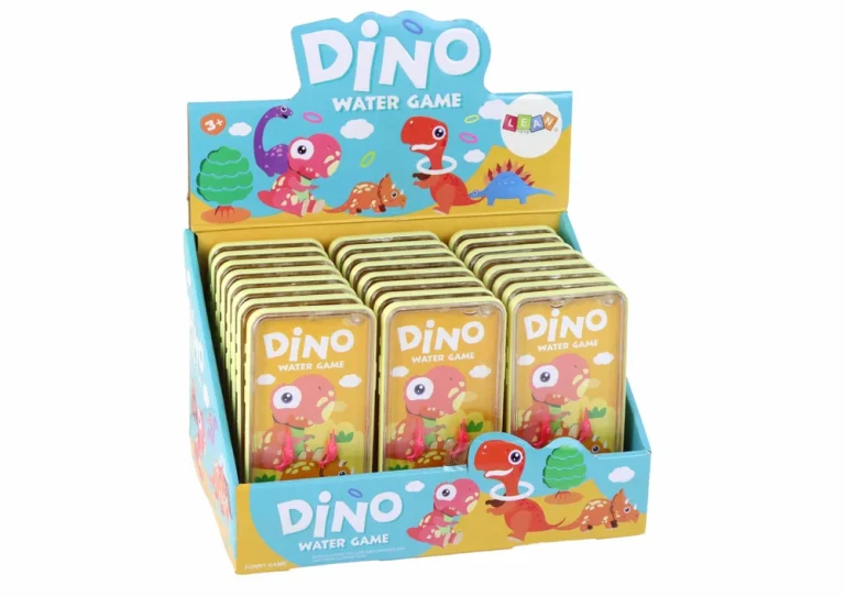 Vodena Arkadna Igraća Konzola Telefon Dinosaur Žuta 3