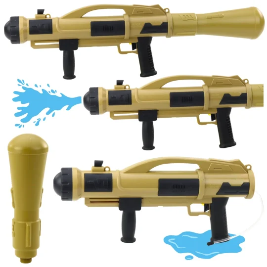 Vodeni Pištolj Bazooka S Pumpom 73 Cm Bež 1100 Ml 1