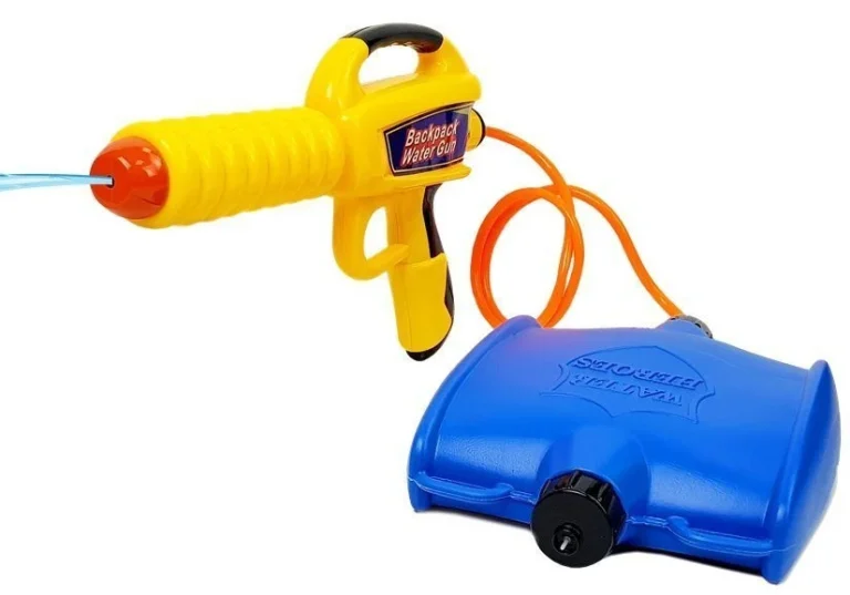 Vodeni Pištolj Sa Spremnikom 1080 Ml žuto Plavi 1
