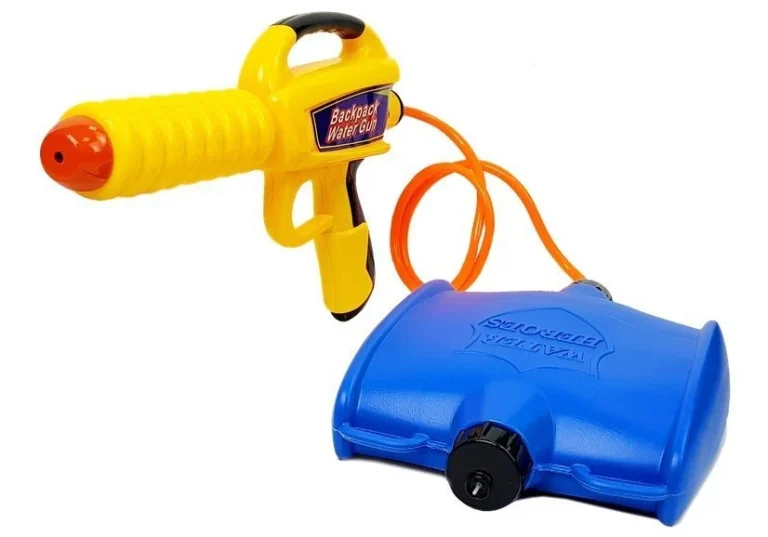 Vodeni Pištolj Sa Spremnikom 1080 Ml žuto Plavi 2