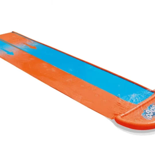 Vodeni Tobogan Za Djecu 3+ Dvostruka Staza 488 Cm Bestway + Krpa Za Popravak 1