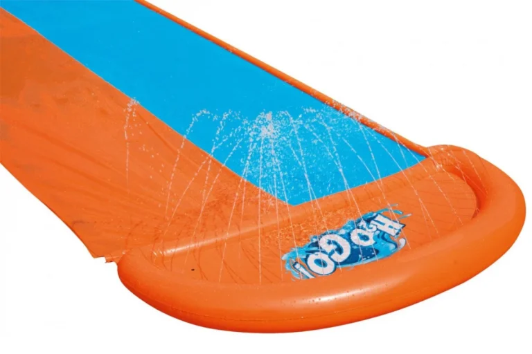 Vodeni Tobogan Za Djecu 3+ Dvostruka Staza 488 Cm Bestway + Krpa Za Popravak 2