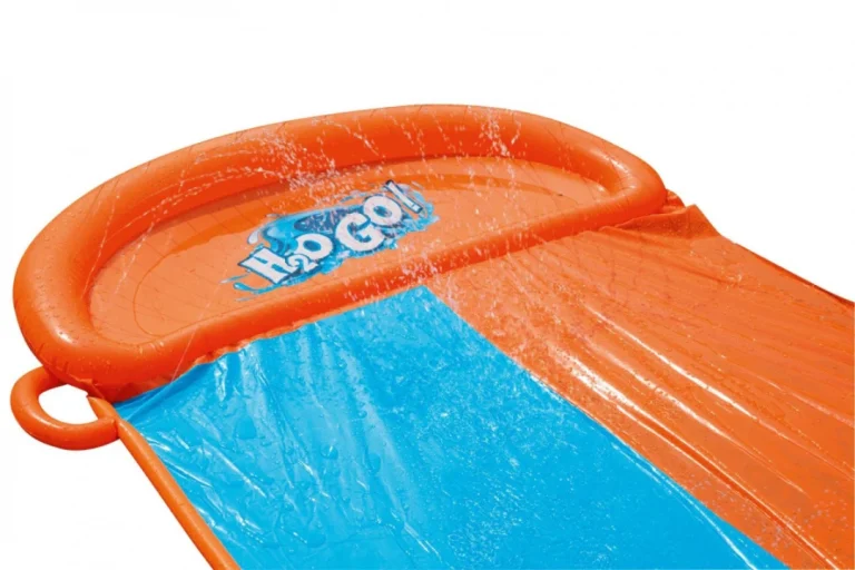 Vodeni Tobogan Za Djecu 3+ Dvostruka Staza 488 Cm Bestway + Krpa Za Popravak 3
