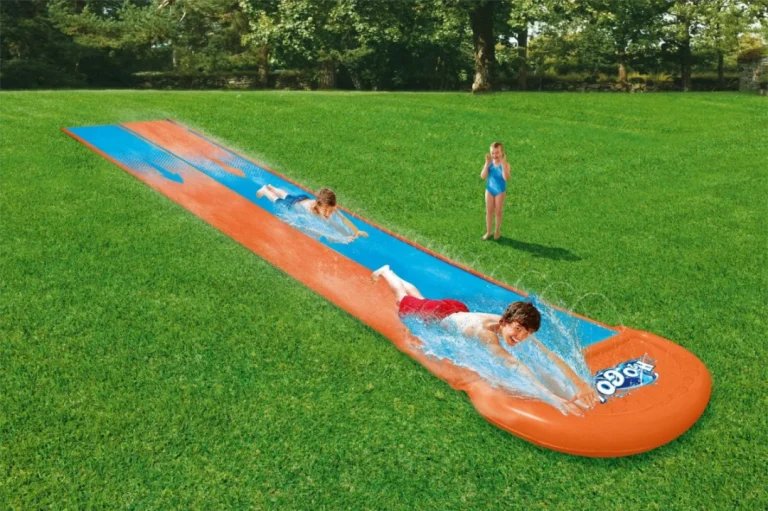 Vodeni Tobogan Za Djecu 3+ Dvostruka Staza 488 Cm Bestway + Krpa Za Popravak 6