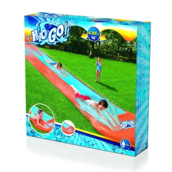 Vodeni Tobogan Za Djecu 3+ Dvostruka Staza 488 Cm Bestway + Krpa Za Popravak 8