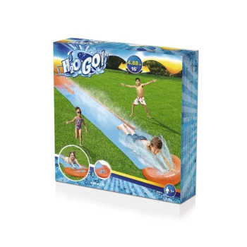Vodeni Tobogan Za Djecu 3+ Jedna Staza 488 Cm Bestway + Krpa Za Popravak 8