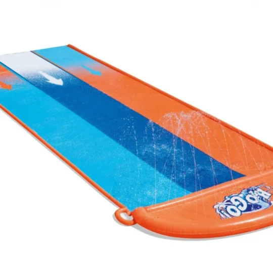 Vodeni Tobogan Za Djecu 3+ Trostruka Staza 488 Cm Bestway + Zakrpa Za Popravak 1