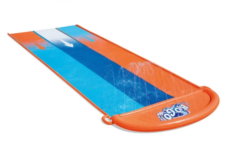 Vodeni Tobogan Za Djecu 3+ Trostruka Staza 488 Cm Bestway + Zakrpa Za Popravak 1