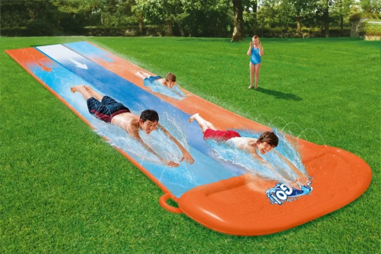 Vodeni Tobogan Za Djecu 3+ Trostruka Staza 488 Cm Bestway + Zakrpa Za Popravak 6