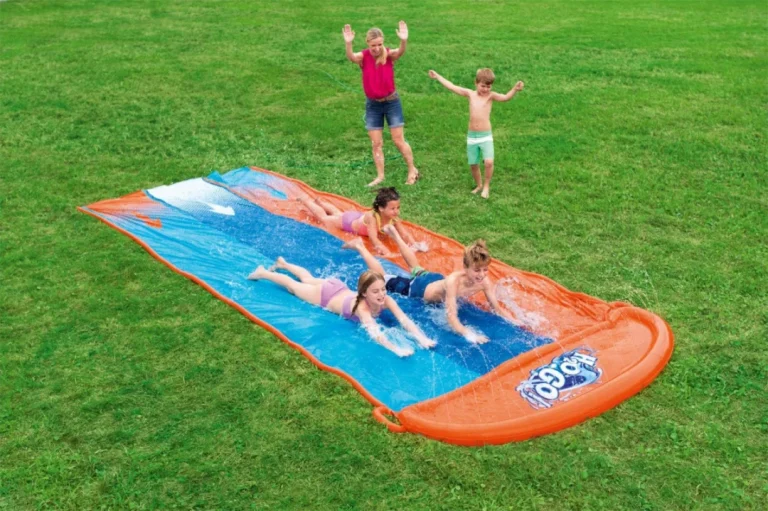 Vodeni Tobogan Za Djecu 3+ Trostruka Staza 488 Cm Bestway + Zakrpa Za Popravak 7