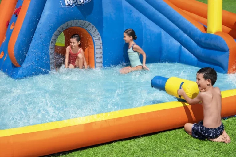 Vodeni Zabavni Park Za Djecu 5+ Bestway Tobogan + Košarka + Tunel + Tuš 4