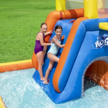 Vodeni Zabavni Park Za Djecu 5+ Bestway Tobogan + Košarka + Tunel + Tuš 7