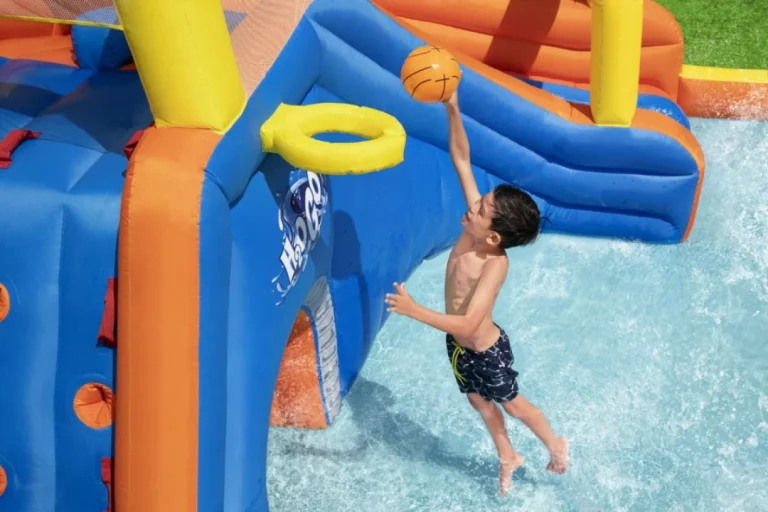 Vodeni Zabavni Park Za Djecu 5+ Bestway Tobogan + Košarka + Tunel + Tuš 8