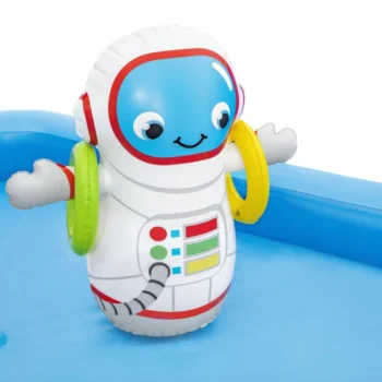 Vodeno Igralište Mali Astronaut 288x206x84 Bestway 5u1 + Tobogan + Obruči 5