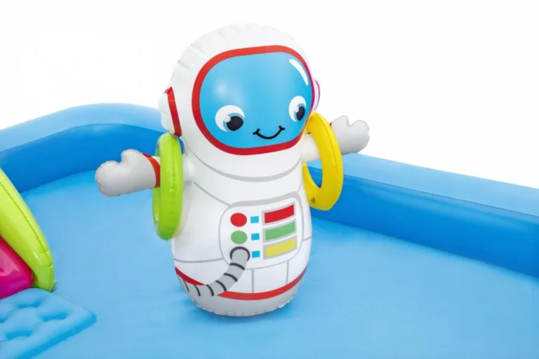 Vodeno Igralište Mali Astronaut 288x206x84 Bestway 5u1 + Tobogan + Obruči 5