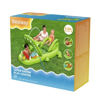 Vodeno Igralište S Toboganom I Priborom Za Krokodile Bestway 53169 9