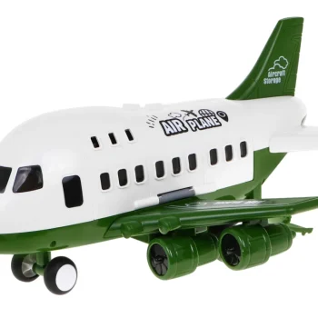 Vojni Avion 2u1 S Parkiralištem I 6 Vozila 3+ 5