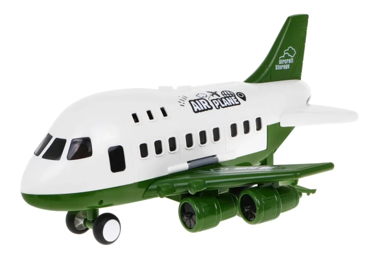 Vojni Avion 2u1 S Parkiralištem I 6 Vozila 3+ 5