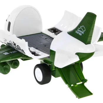 Vojni Avion 2u1 S Parkiralištem I 6 Vozila 3+ 6