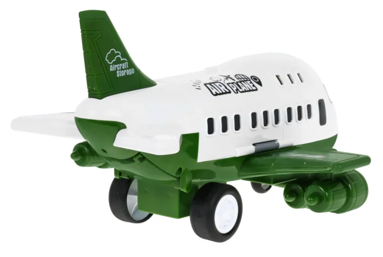 Vojni Avion 2u1 S Parkiralištem I 6 Vozila 3+ 8