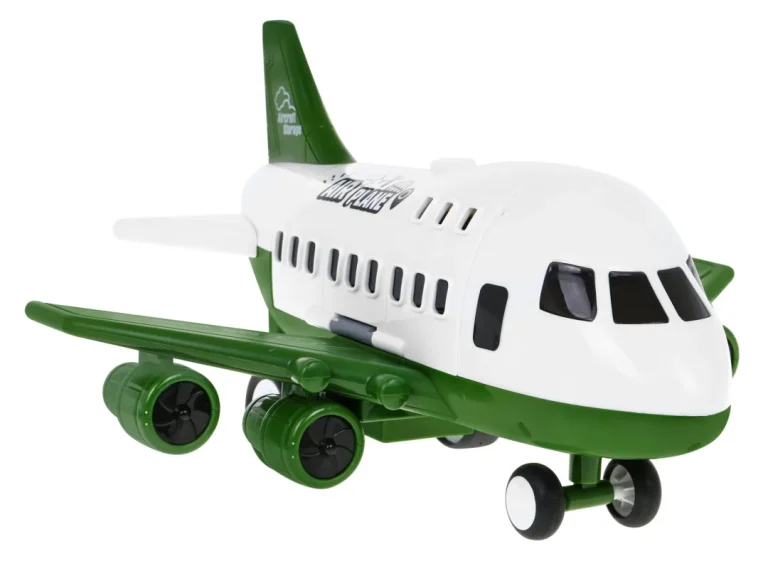 Vojni Avion 2u1 S Parkiralištem I 6 Vozila 3+ 9