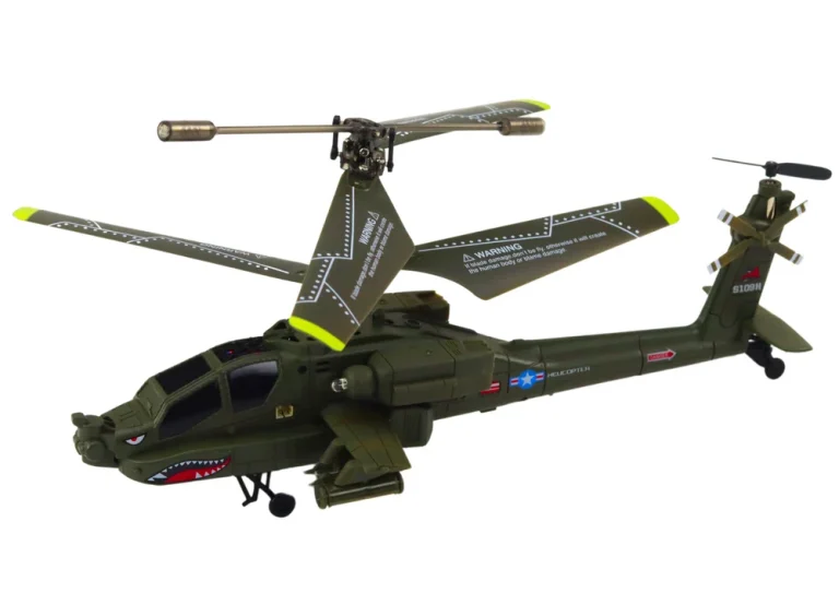 Vojni Helikopter Apache Na Daljinsko Upravljanje, Syma S109h, Kaki 2